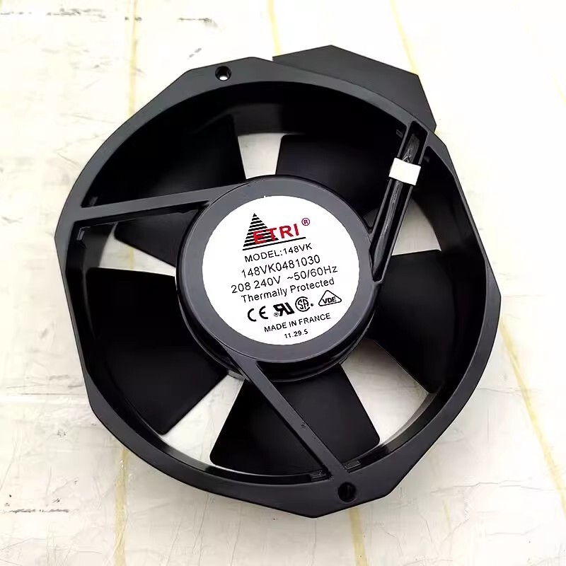 ETRI 148VK0481030 208~240V 50/60Hz 17CM High Airflow Cooling