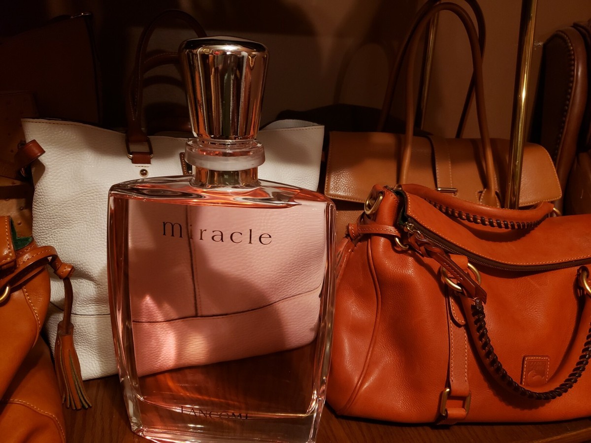 Giant inch bottle Lancome Miracle Factice Dummy Store Display Perfume