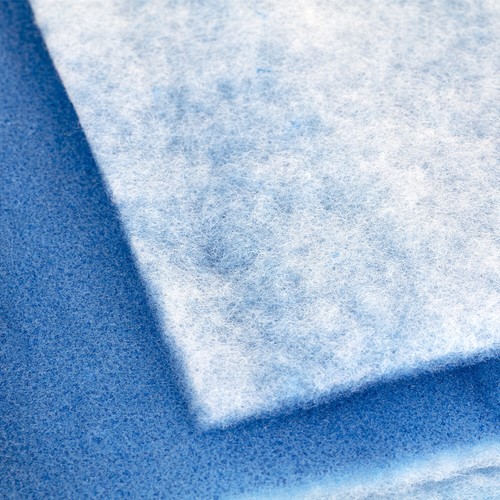 140" x12" of Blue and White Air Filter Media Roll MERV6 Polyester Media-12" Wide - Picture 16 of 17