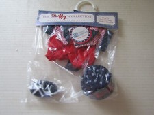 THE MUFFY BEAR COLLECTION HOPPY VANDERHARE BUNNY OUTFIT CLOTHING YANKEE DOODLE