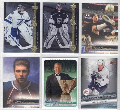 TAYLOR HALL EDMONTON OILER 2011-12 UD UPPER DECK EA ULTIMATE TEAM #EA11