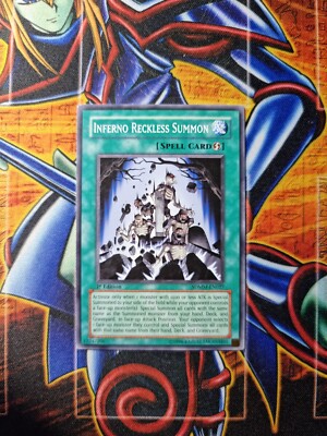 Inferno Reckless Summon SDMM-EN027 Common 1st Edition (LP)