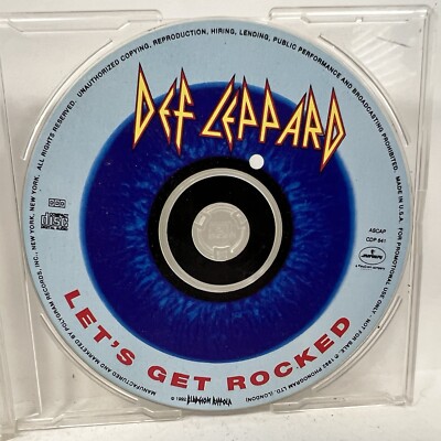 CD DEF LEPPARD LET'S GET ROCKED シングルCD