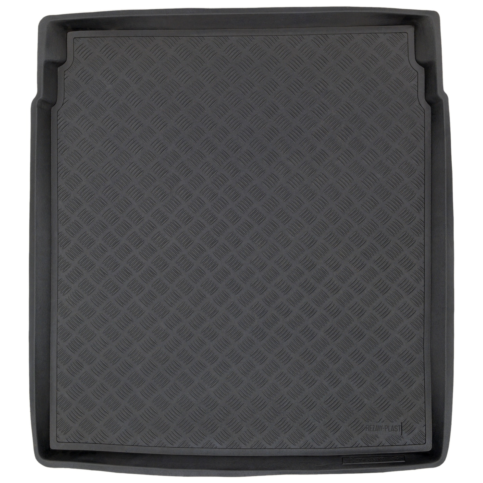 Tapis de coffre étanche en PVC Rezaw-Plast avec rebords pour Passat CC 2008