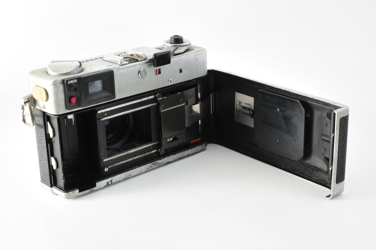 819CanonCanonetQL17 G-III RangefinderCamera TestedAS-IS