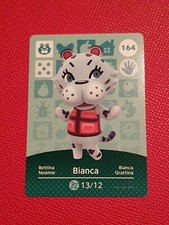 BIANCA ANIMAL CROSSING AMIIBO SERIES 2 CARD #164 TRACKED AU POST geniuine