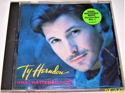 TY HERNDON What Mattered Most CD 1995 Epic