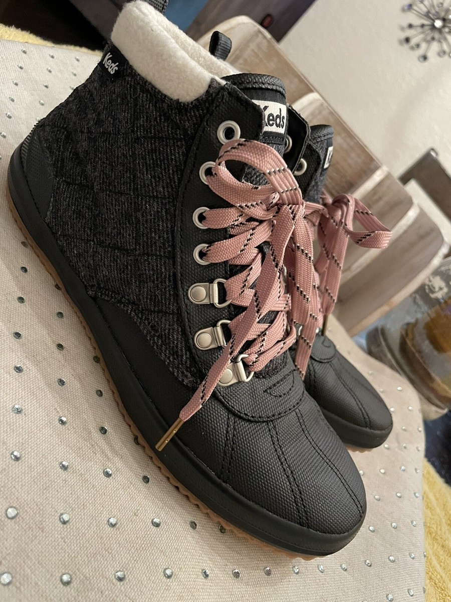 Keds Women's Scout Boot - Heathered Nylon Water-Resistant Sneaker Bootie With OrthoLite Footbed - View #2