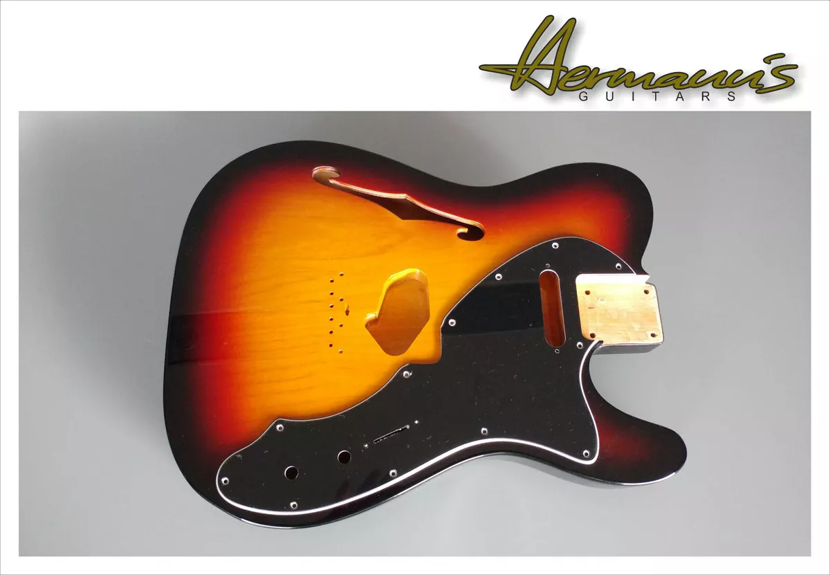 Orange telecaster black pickguard outlet