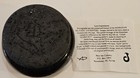 Petroglyph Marked Trinket Box From Molokai Hawaii Black with Lava Like Lid 4 X 2