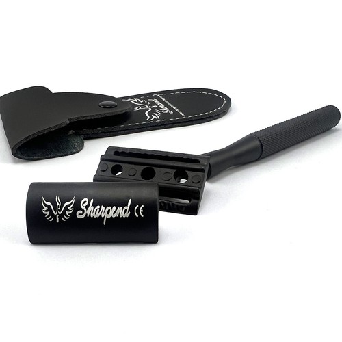 Men Shaving Safety Razor Premium Single Blade Double-Edged Safety Razor & Kit - Picture 5 of 8