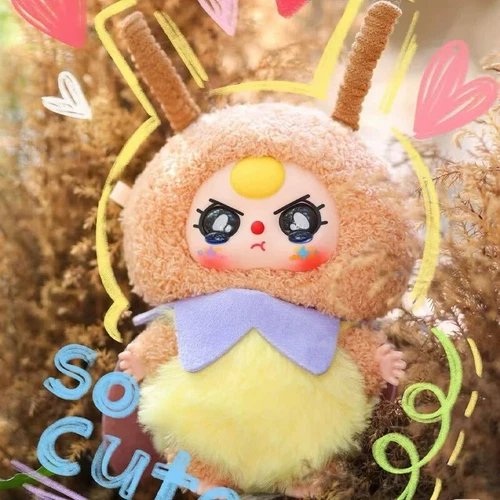 Authentische Baby drei Elfen Plüsch Blindbox Figuren Kawaii Anhänger Geschenk NEU - Bild 4 von 22