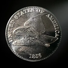 1 OZ 1856 Flying Eagle Cent Round .999 Copper (BU) Restrike