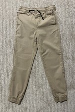 Khaki Pants- Gathered Bottoms- Sonoma Youth Medium 10/12