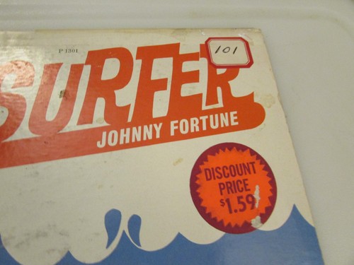 Rare HTF 1963 Johnny Fortune The Soul Surfer Vinyl Record P1301 Play Grade VG+ - Picture 3 of 15