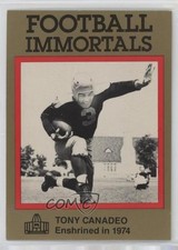 1985-88 Football Immortals Tony Canadeo #33 HOF 0xy0