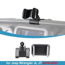 for 2018-2023 Jeep Wrangler JL JT Dashboard Phone Holder GPS Phone Mount Bracket