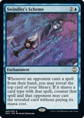 NM - Swindler's Scheme [NCC - 88] Commander: Streets of New Capenna