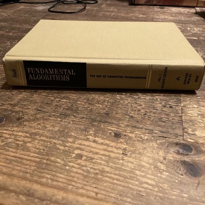 Art of Programing, Vol. 1: Fundamental Algorithms by D.E. Knuth ('73 2nd Ed.)