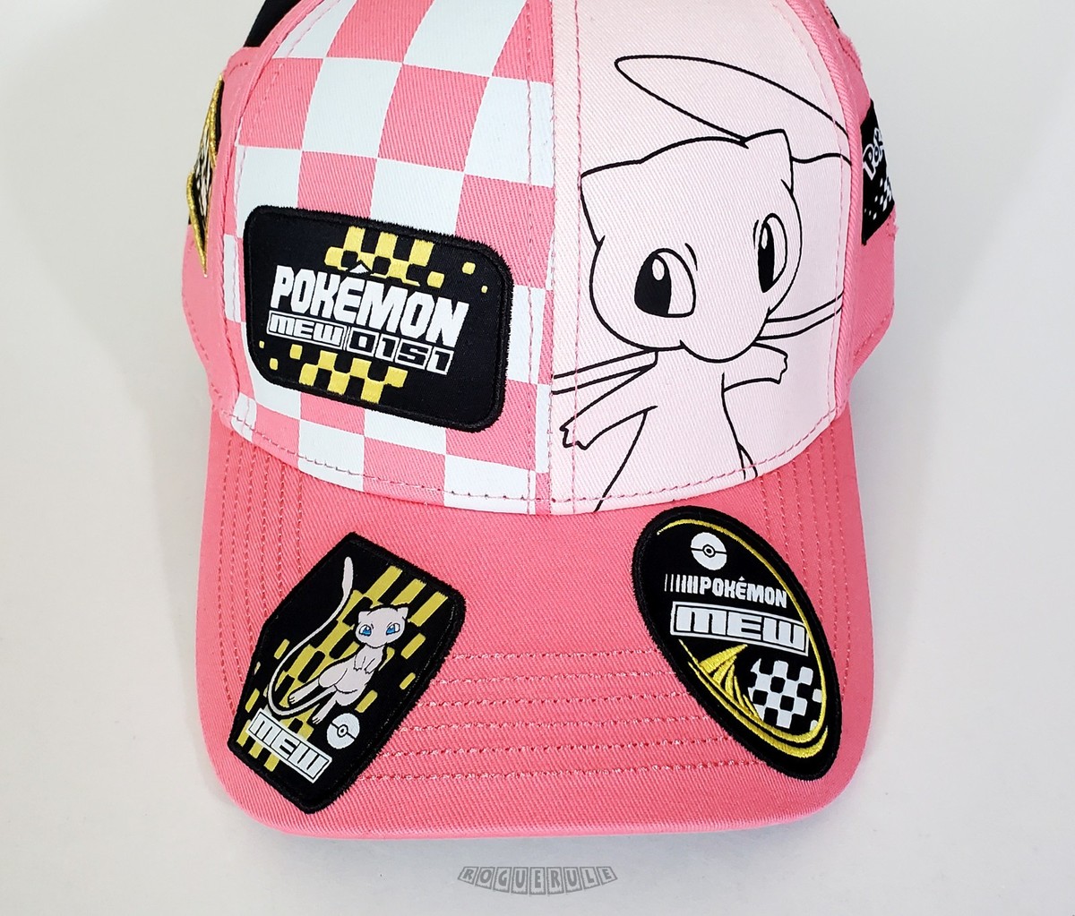 🚦Pokemon Center X JimmyPaul Mew Baseball Cap / Hat - Adult Size