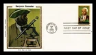 Dr Jim Stamps Benjamin Banneker Black Heritage FDC Colorano Silk Cachet