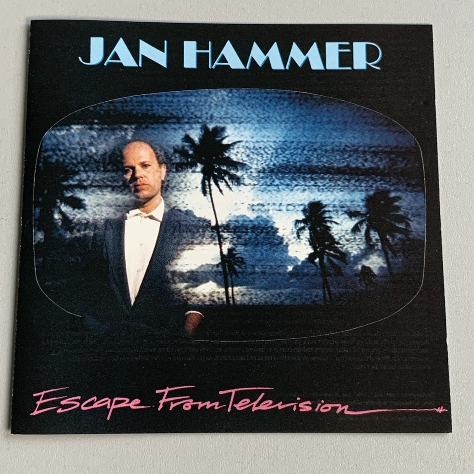 CD Jan Hammer - Escape From Television - Crockett‘s Theme Miami Vice - neuwertig - Bild 4 von 4