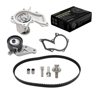 ZAHNRIEMENSATZ WASSERPUMPE FÜR FORD FIESTA FOCUS 2 FUSION 1.25 1.4 1.6 16V - Bild 1 von 4