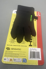 HEAD Kids Touchscreen Gloves - Lined Unisex Kids Black / Green 6-10 M