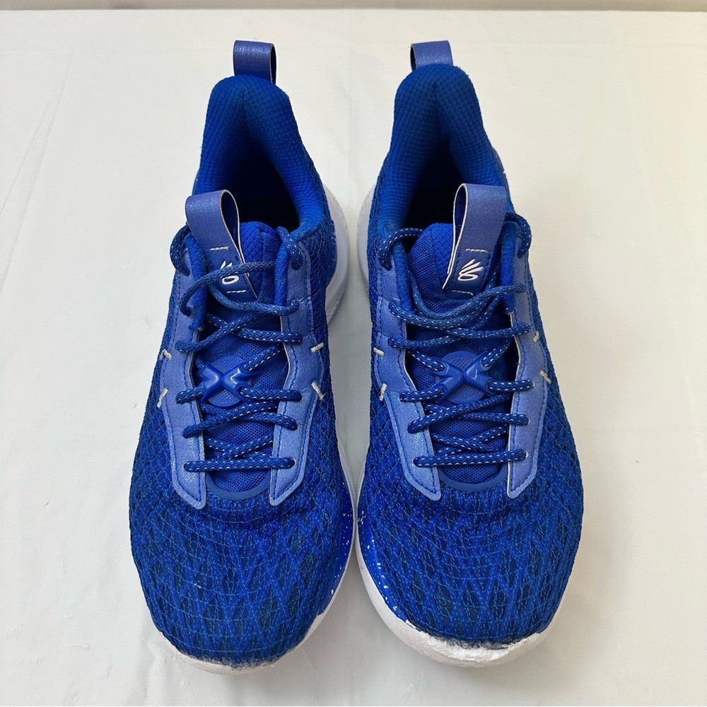 Steph Curry Under Armour Blue Athletic Shoes M11/W12.5 thumbnail 4