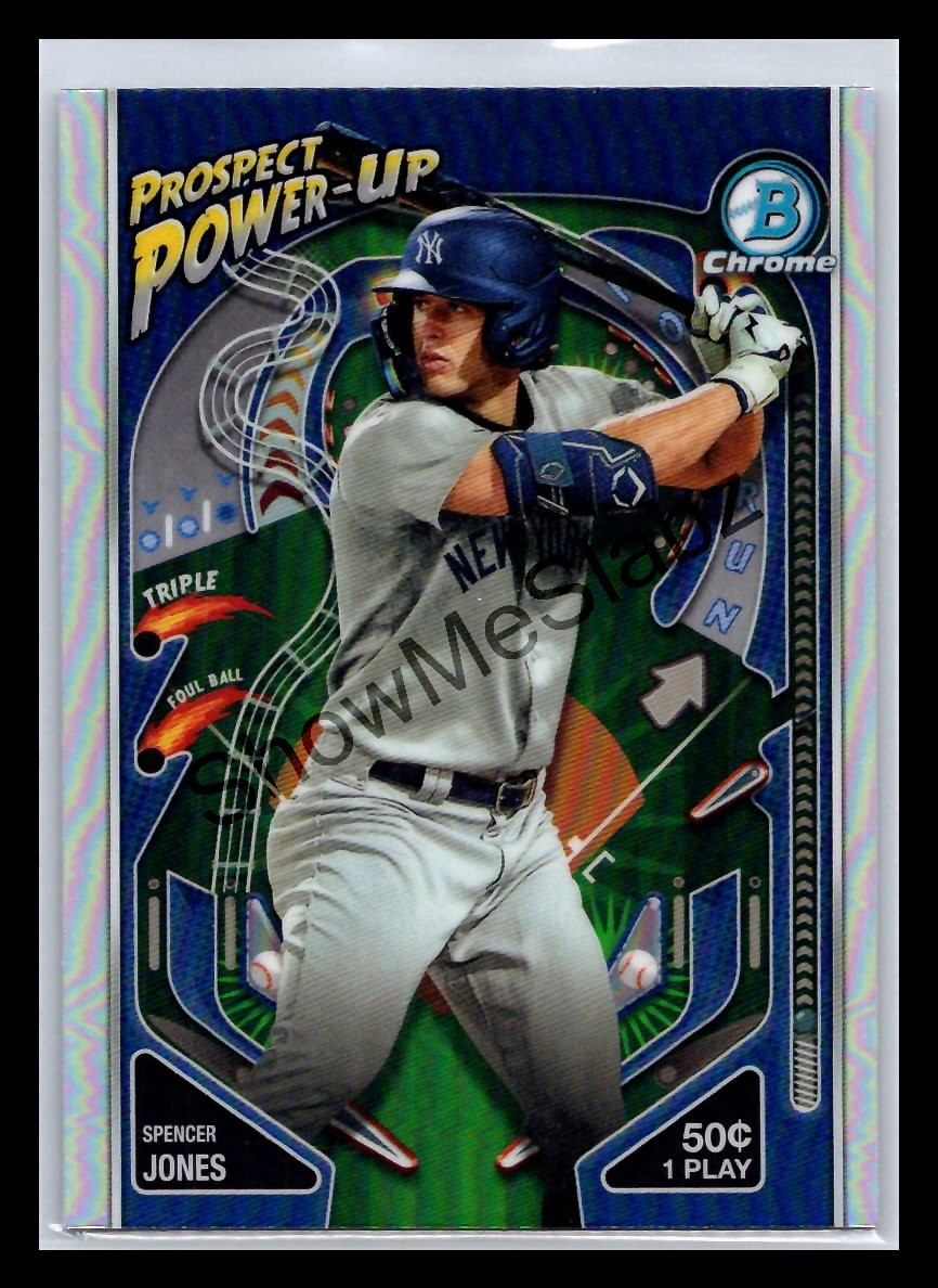2024 Bowman #PP-9 Spencer Jones Prospect Power-Up