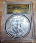 PCGS MS70 2016-(S) SILVER EAGLE 30TH ANNIVERSARY SAN FRANCISCO
