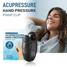 Hand Acupressure Point Clip for Body Fatigue Stress Relieve Relaxation Massager