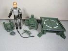 GI JOE -- 1983 SILVER GRAND SLAM & JUMP JET 100% comp -- original color acc's