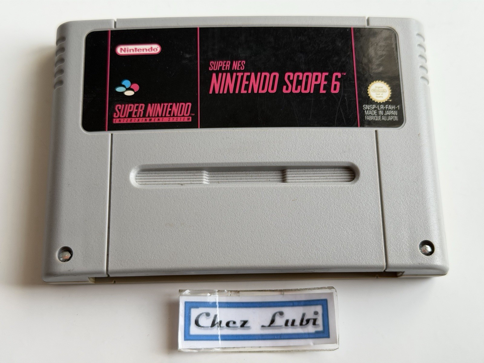 Super Nes Nintendo Scope 6 - Super Nintendo / SNES - PAL FAH 1