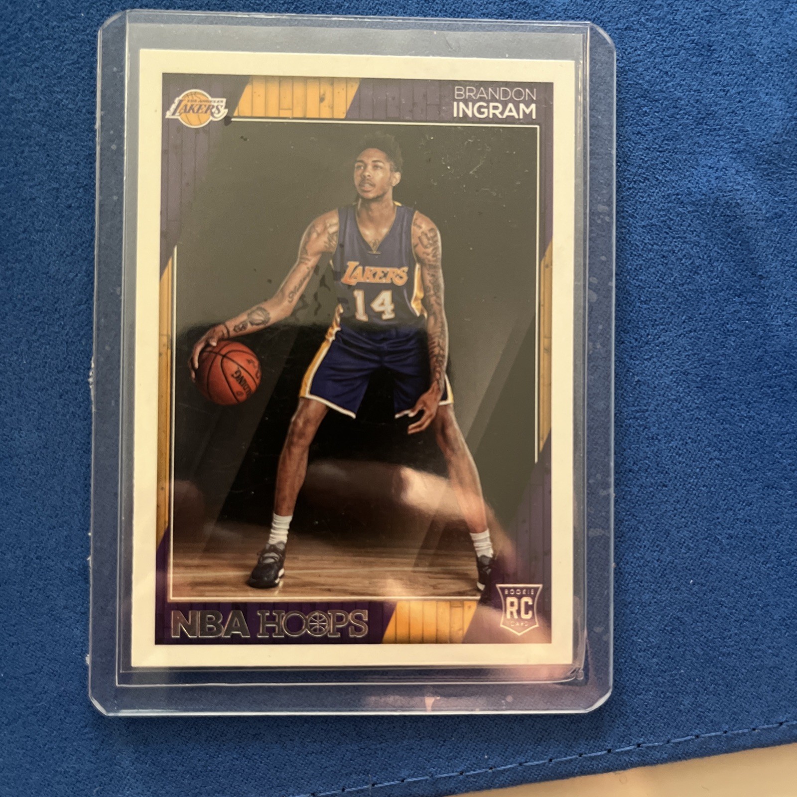 2016-17 PANINI HOOPS BRANDON INGRAM ROOKIE CARD ~ #262