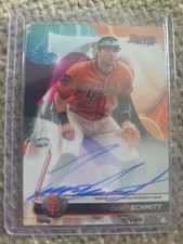 2020 Bowman's Best - Best of 2020 Autographs Casey Schmitt #B20-CS  Rc Refractor