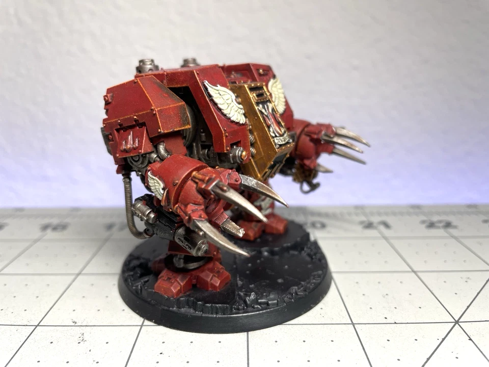 Well Painted OOP Furioso Dreadnought Blood Angels Warhammer 40k Space Marines GW - Image 3 of 4