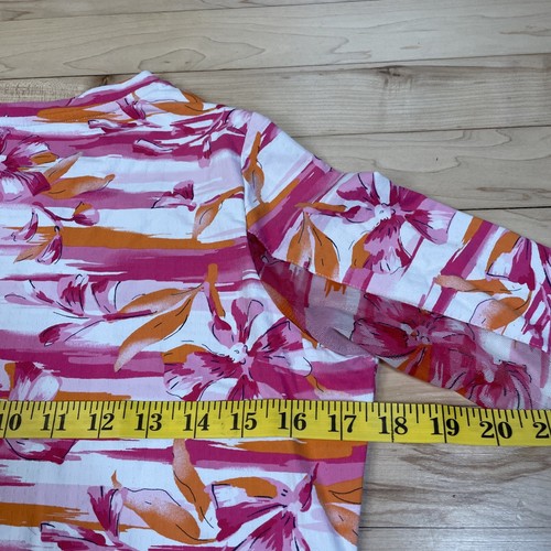 IBKUL Crew Neck Shirt Extra Small Pink UPF 50 Golf Pickleball - Picture 6 of 6