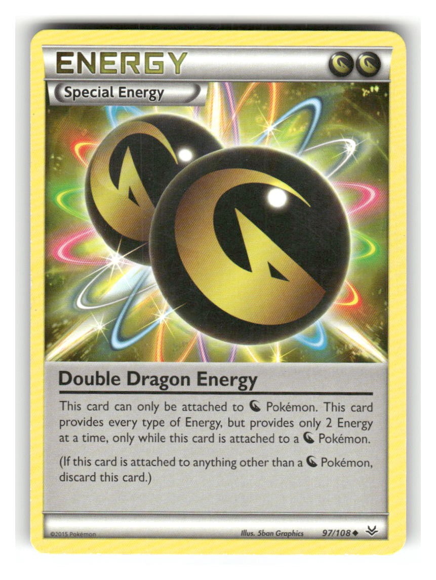 Double Dragon Energy 97/108 Uncommon Roaring Skies Pokemon Lightly Played