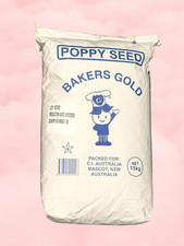 15kg BAKERS GOLD Blue Poppy Seed Seeds Poppies ??SPECIAL PRICE?? FREE POSTAGE??
