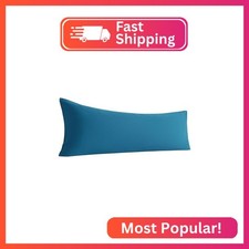 Organictune Body Pillow Cover Microfiber Long Pillow Case Breathable Soft Shrink