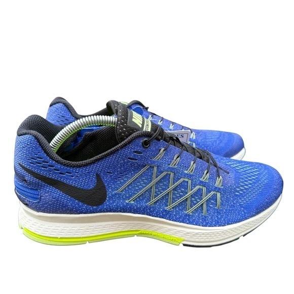 Nike Air Zoom Pegasus 32 FlyEase Muestra Talla 9 Corredor Azul Voltio Raro No Para Reventa Foto 2 de 4