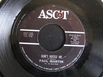 Paul Martin (11) - Don't Hustle Me / I've Got Another Mule, 7'', (Vinyl)