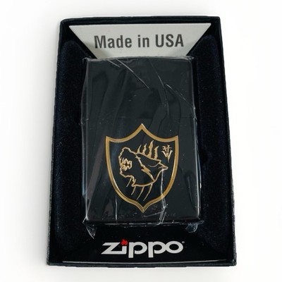 Zippo Resident Evil Black Hound Wolf Troop Feuerzeug Japan Limited [NEU]