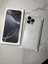 iPhone 16 Pro Max 256 GB – Weiß – Gebraucht, sehr guter Zustand