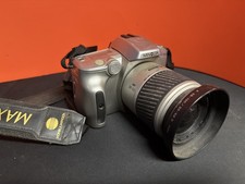 Minolta Maxxum 50 35mm SLR Film Camera w AF Zoom 28-100mm Lens Strap