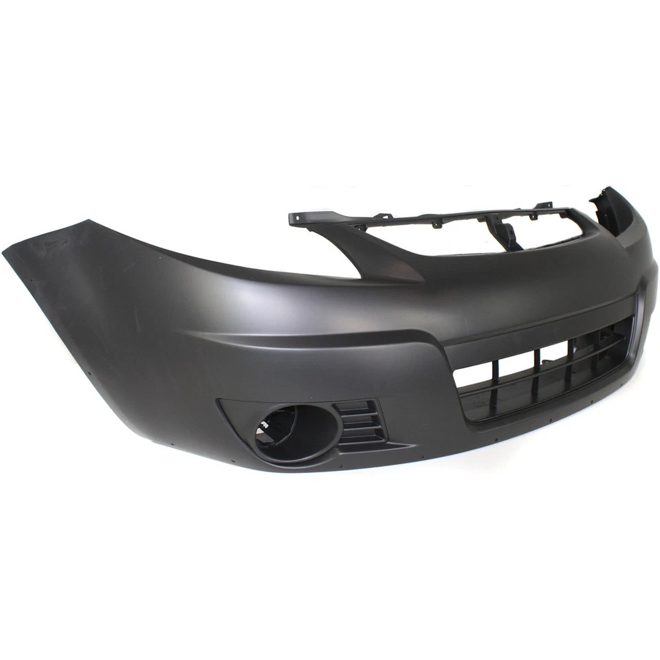 Front Bumper Cover For 2007-2012 Suzuki SX4 Hatchback w/ fog lamp holes Primed - Image 3 of 4
