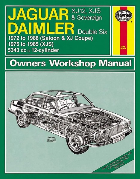 Haynes Publishing | Jaguar XJ12, Xjs & Sovereign; Daimler Double Six (72 -...-image