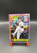 2025 Topps Chrome Update Series - 1990 Topps Baseball Chase Dollander Rockies
