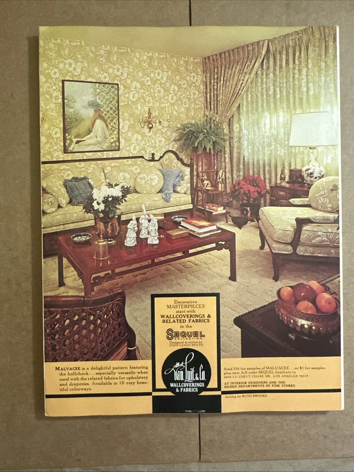 Architectural Digest Magazine May/June 1976 - Image 4 of 4